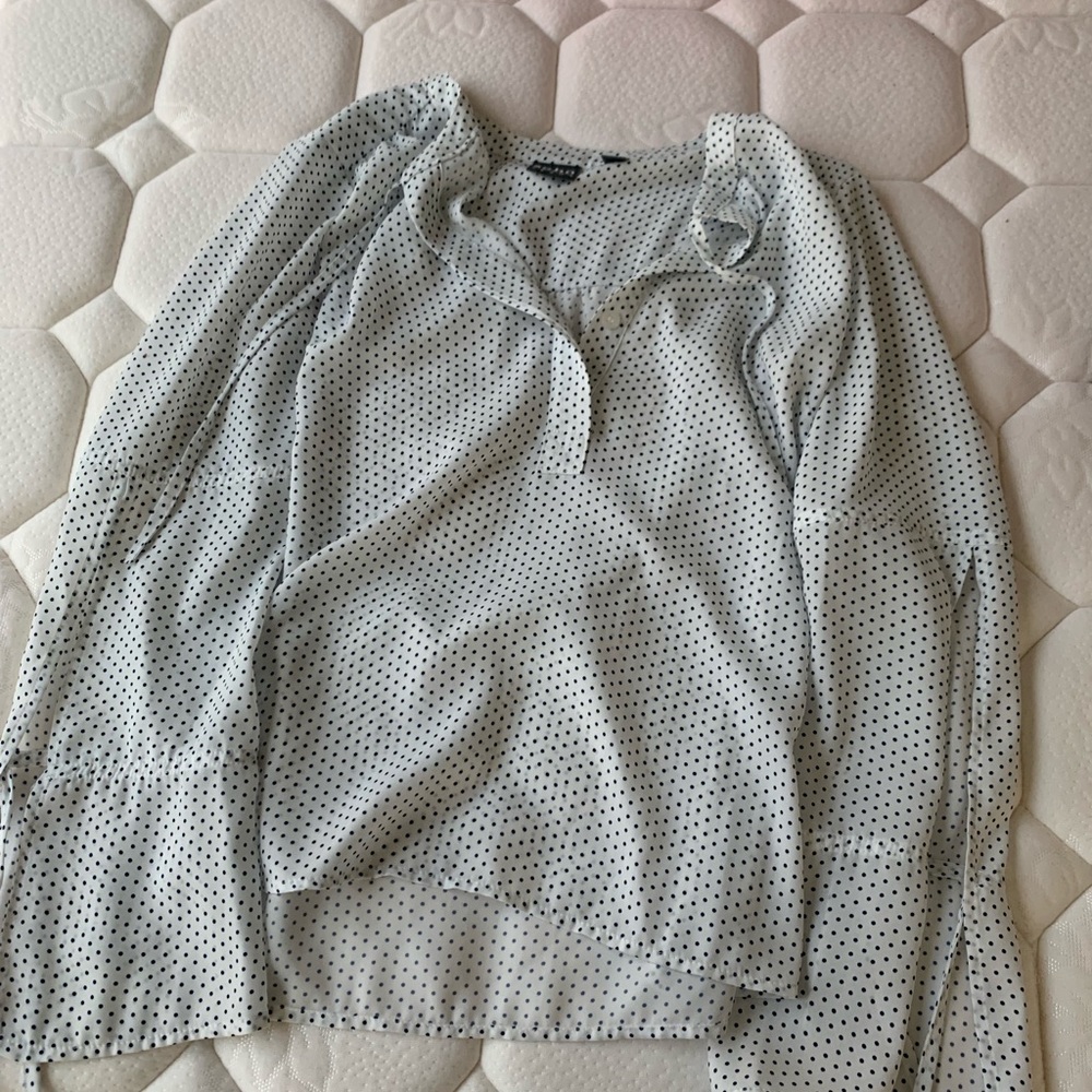 NY&C Polka Dotted Dress Shirt